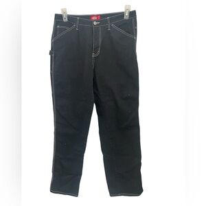 Dickies Black Cargo/Carpenter Pants Mid Rise Sz(11/30)